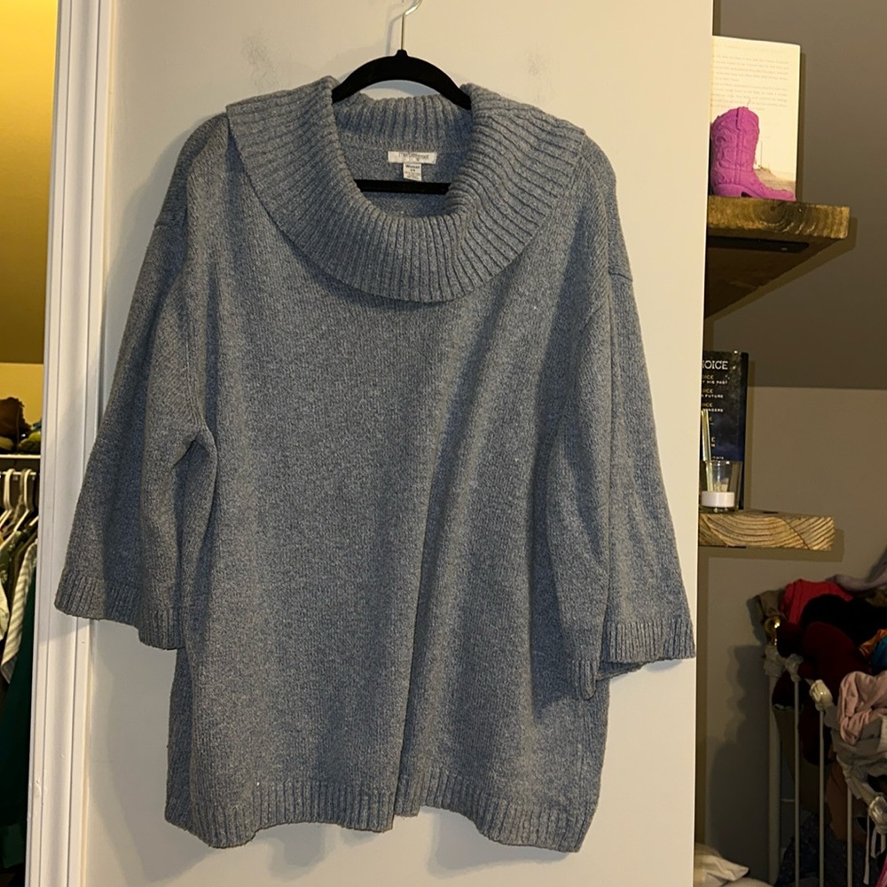 Mercer Street Studio 2XL blue turtleneck